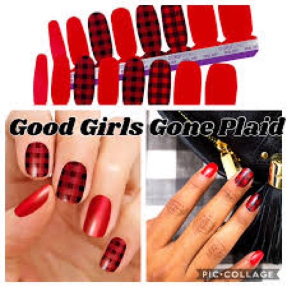 Color street, good girls gone plaid.